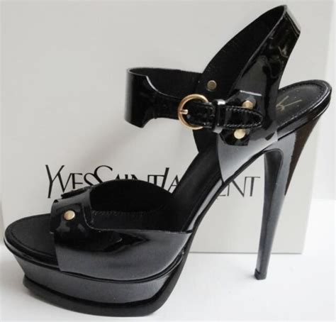 ysl stud heels|ysl platform heel.